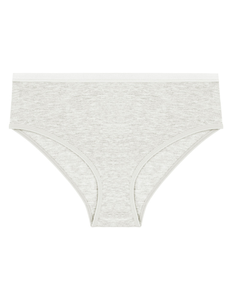 Figi - Damskie majtki figi bikini klasyczne z gumką w pasie 4-pak WIELOKOLOROWY - produkt moraj.pl 5