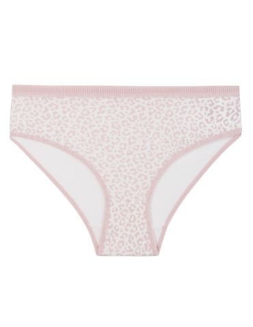 Figi - Damskie majtki figi mini bikini w panterkę 6-pak WIELOKOLOROWY - produkt 5