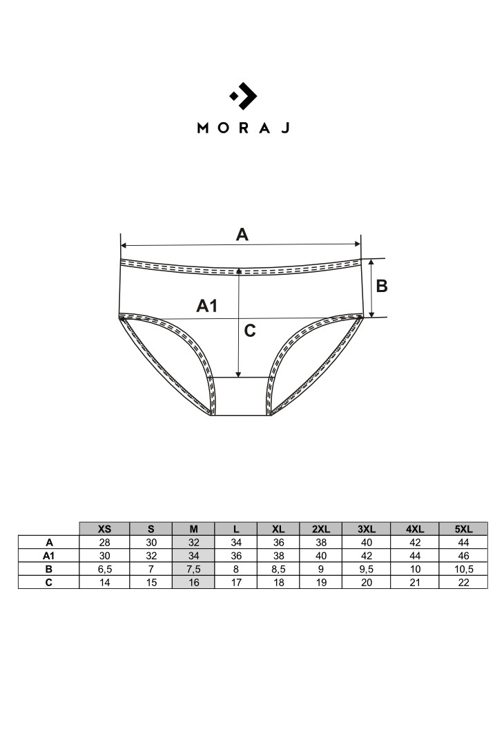 Majtki damskie figi bikini z motywem panterki 4-pak Majtki damskie figi bikini z motywem panterki 4-pak