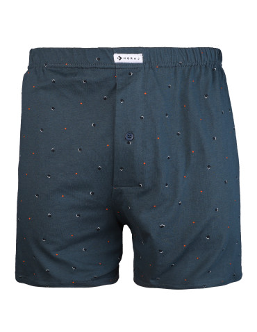 Bokserki luźne - Majtki bokserki męskie bawełniane luźne Plus Size 3-pak WIELOKOLOROWY - produkt 3