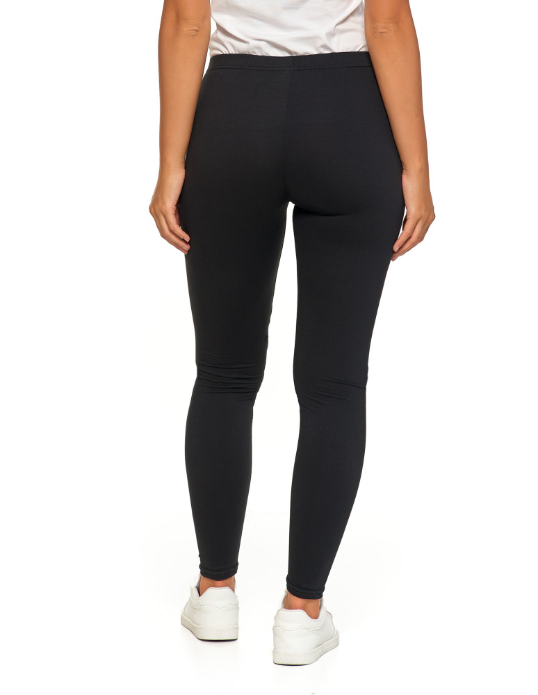 Legginsy - Klasyczne czarne legginsy damskie peach touch CZARNY - produkt moraj.pl 7