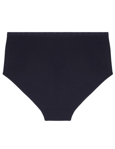 Figi - Damskie figi maxi bikini bawełniane wysoki stan 3-pak WIELOKOLOROWY - produkt 5